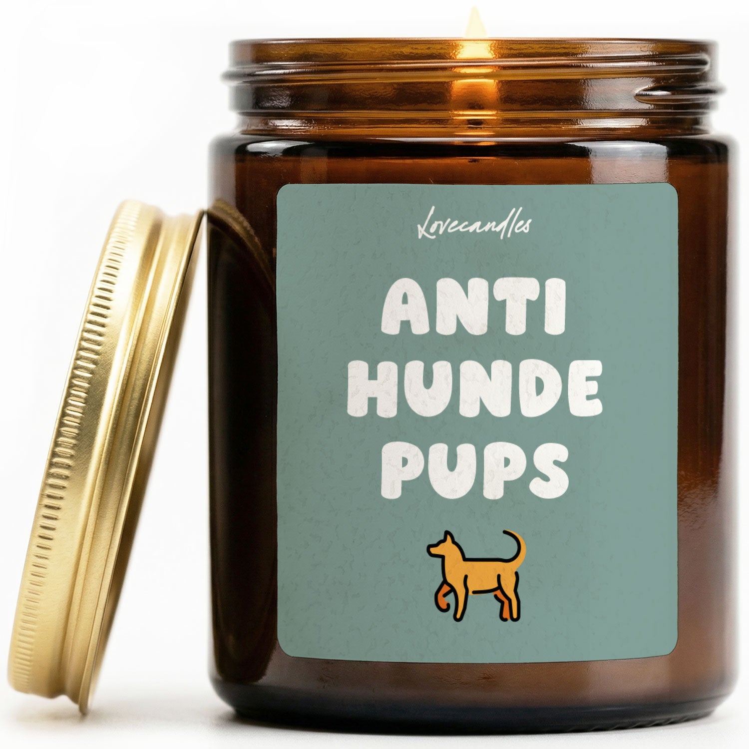 Vanille Duftkerze - Antihundepups