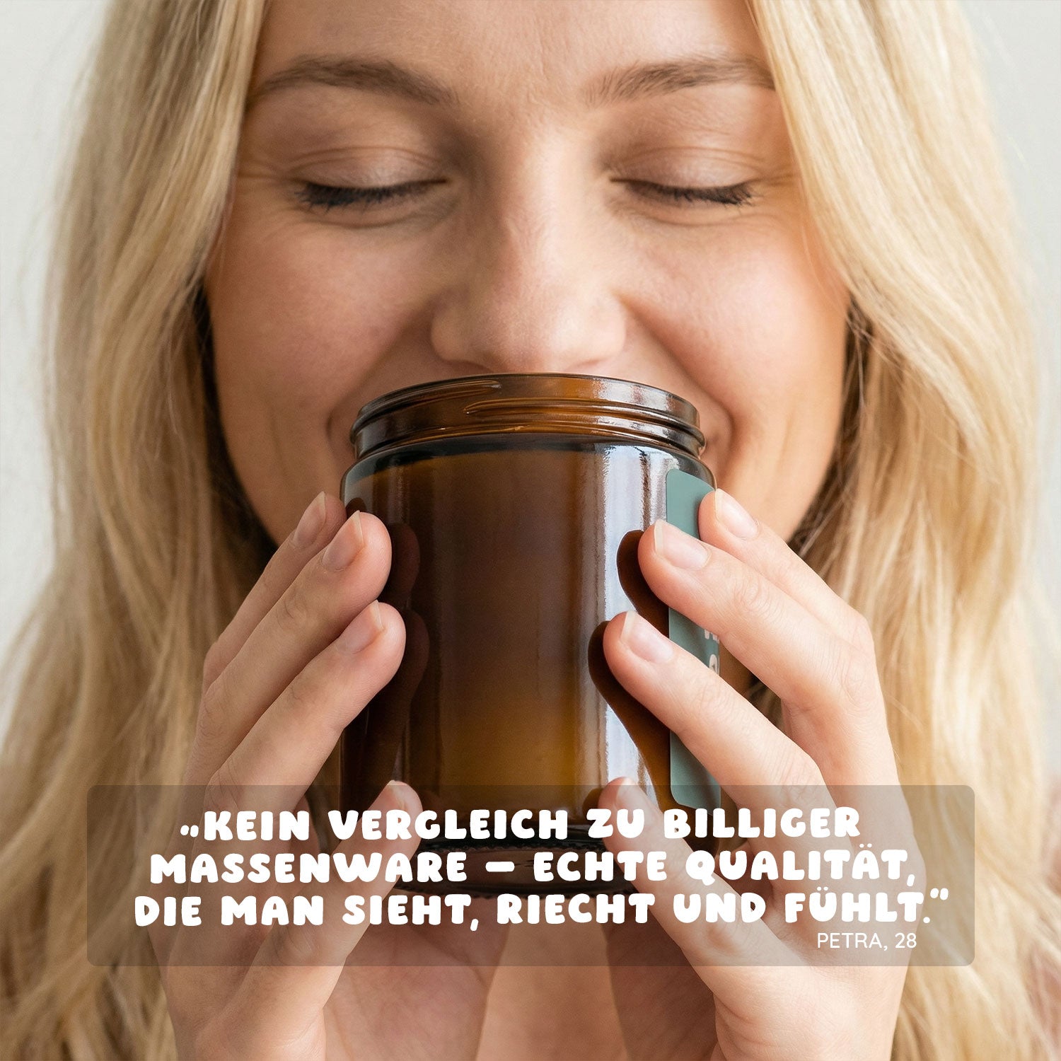 Vanille Duftkerze - 365 Tage Konfetti Regen für dich