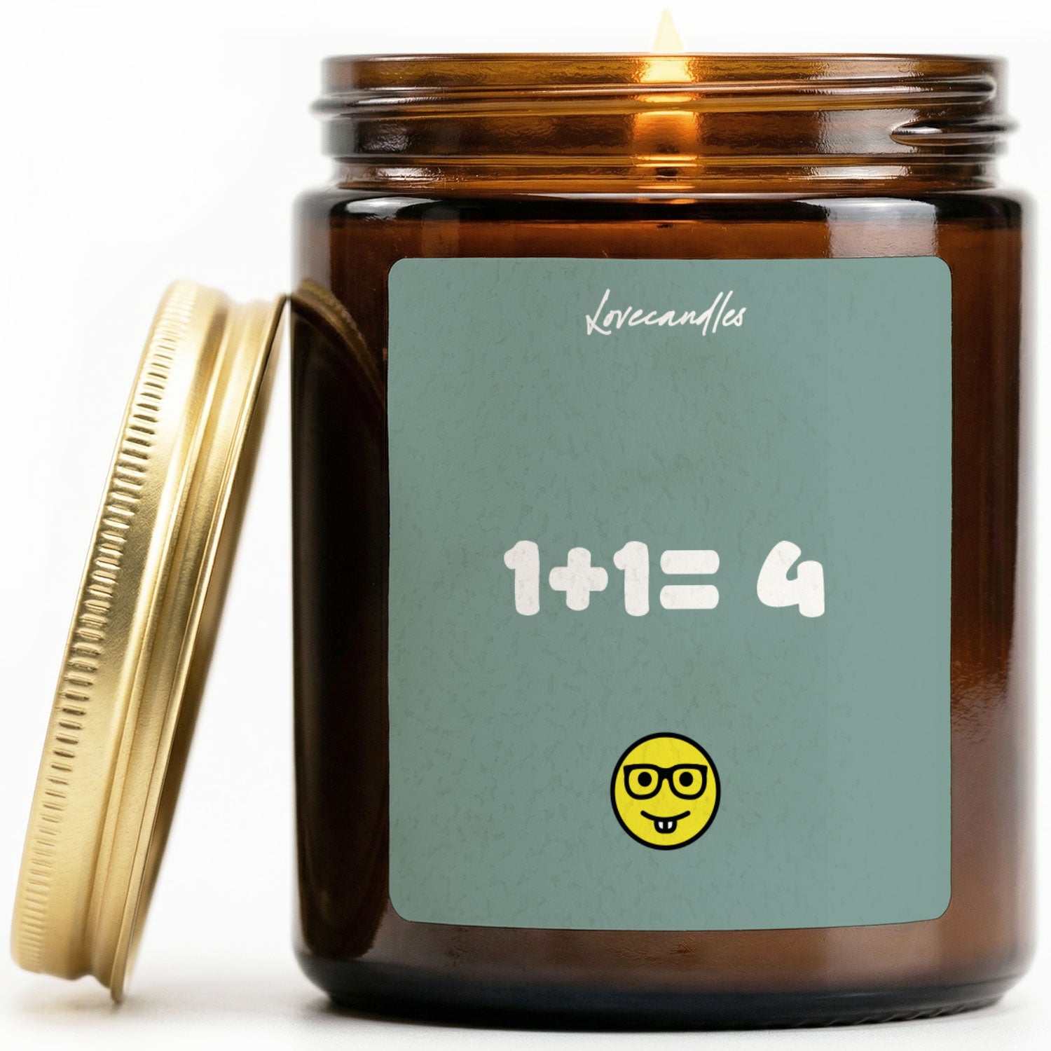 Vanille Duftkerze - 1+1= 4