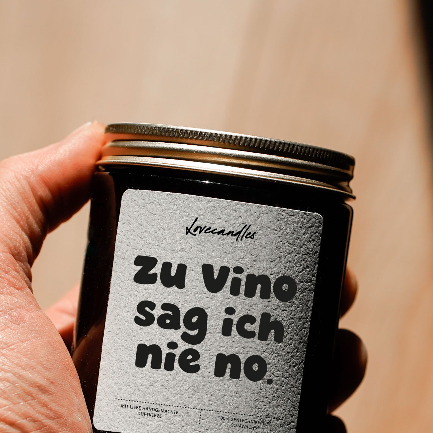 Duftkerze - Zu Vino sag ich nie no.