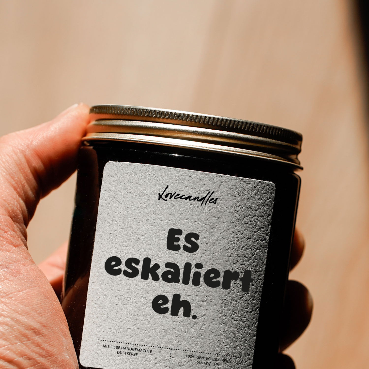 Duftkerze - Es eskaliert eh.