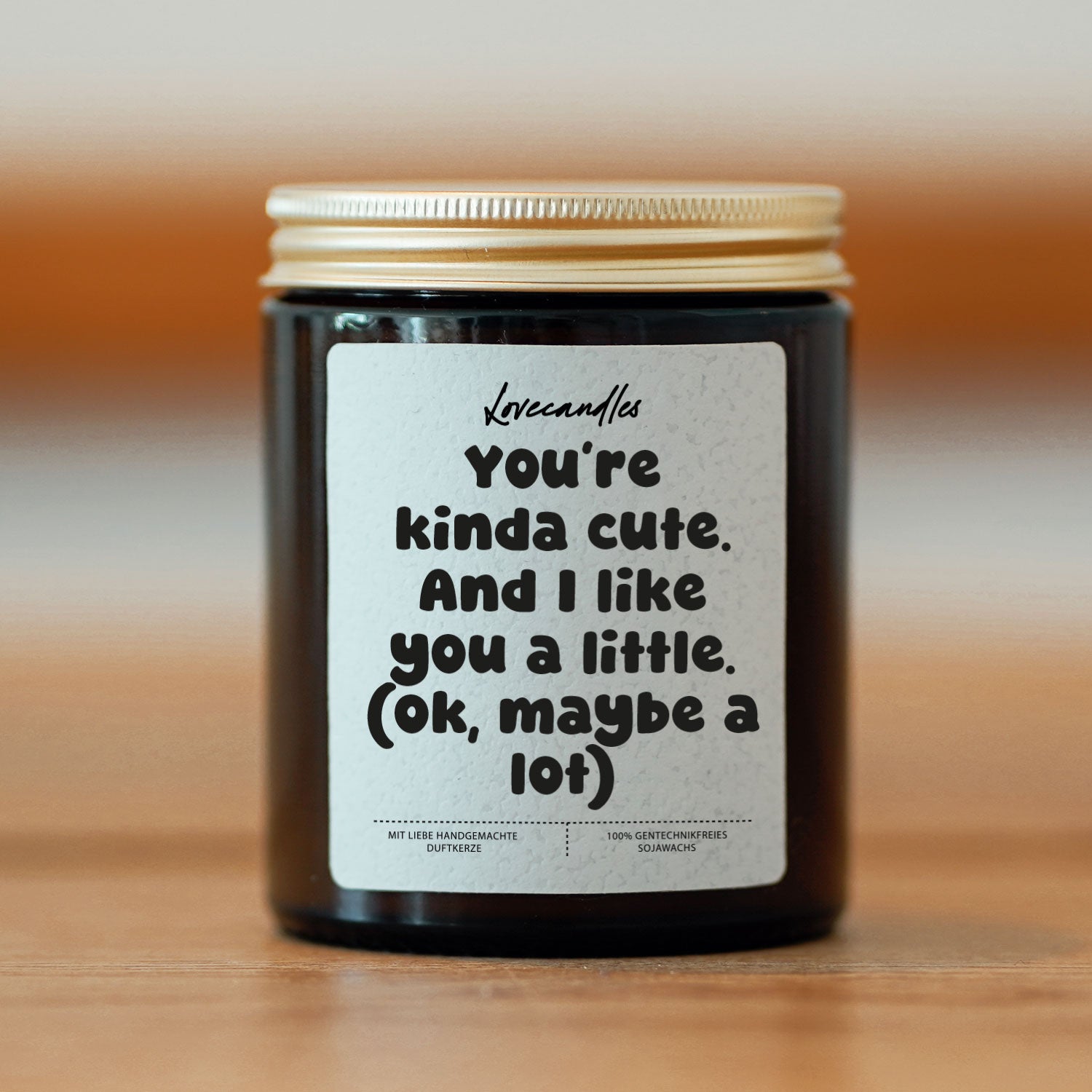 Duftkerze - You’re kinda cute. And I like you a little. (ok, maybe a lot)