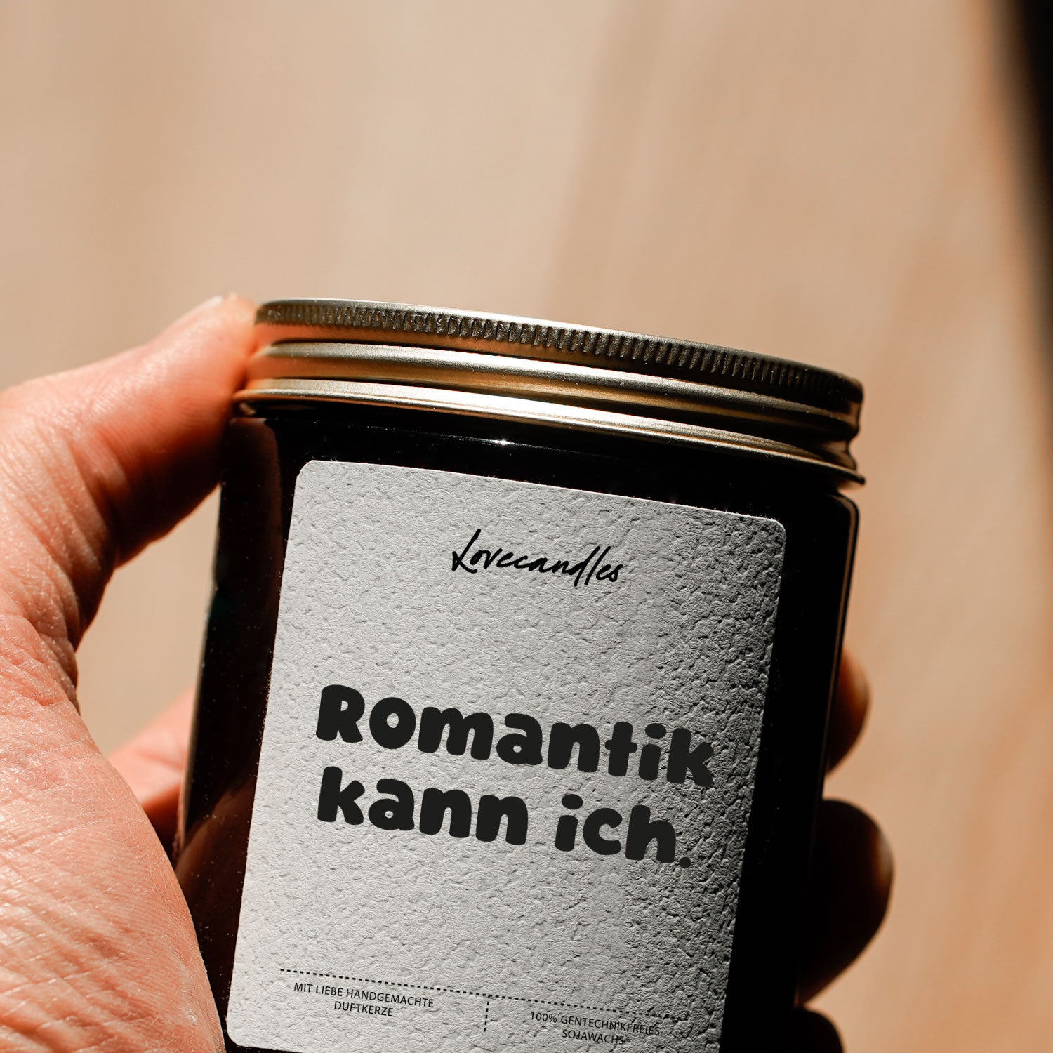 Duftkerze - Romantik kann ich.