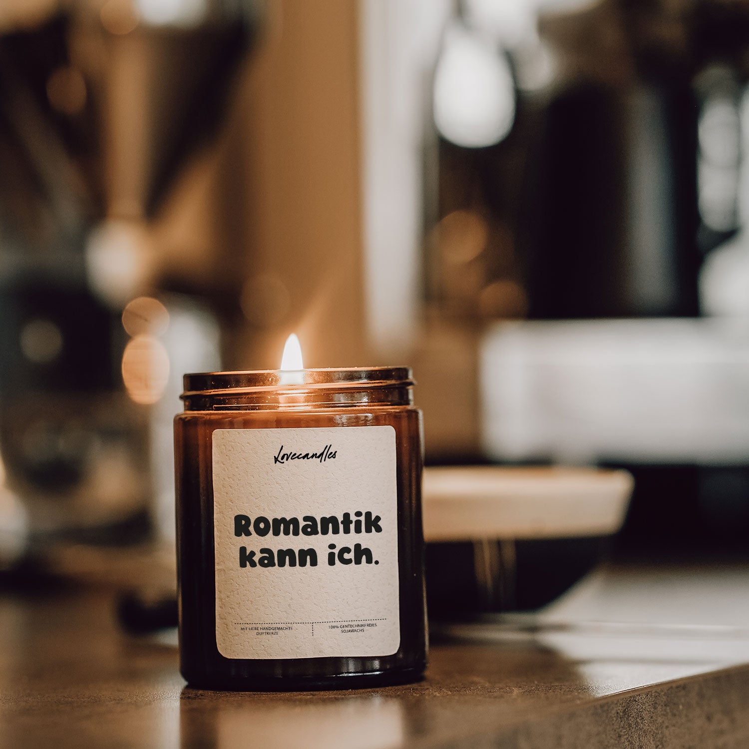 Duftkerze - Romantik kann ich.