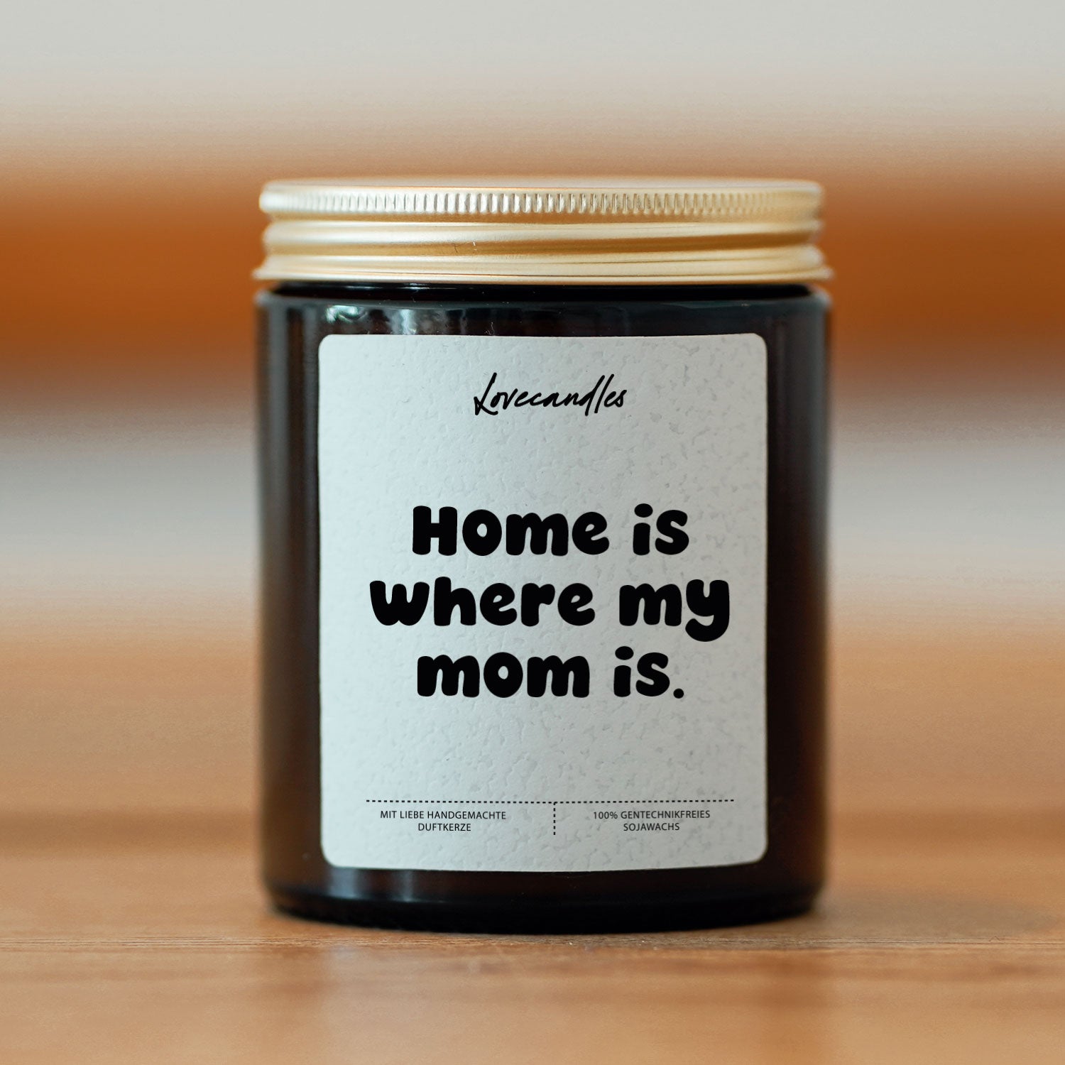 Duftkerze - Home is where my mom is.