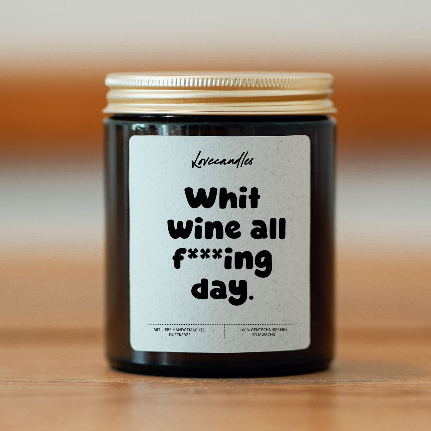 Duftkerze - White wine all f*cking day.