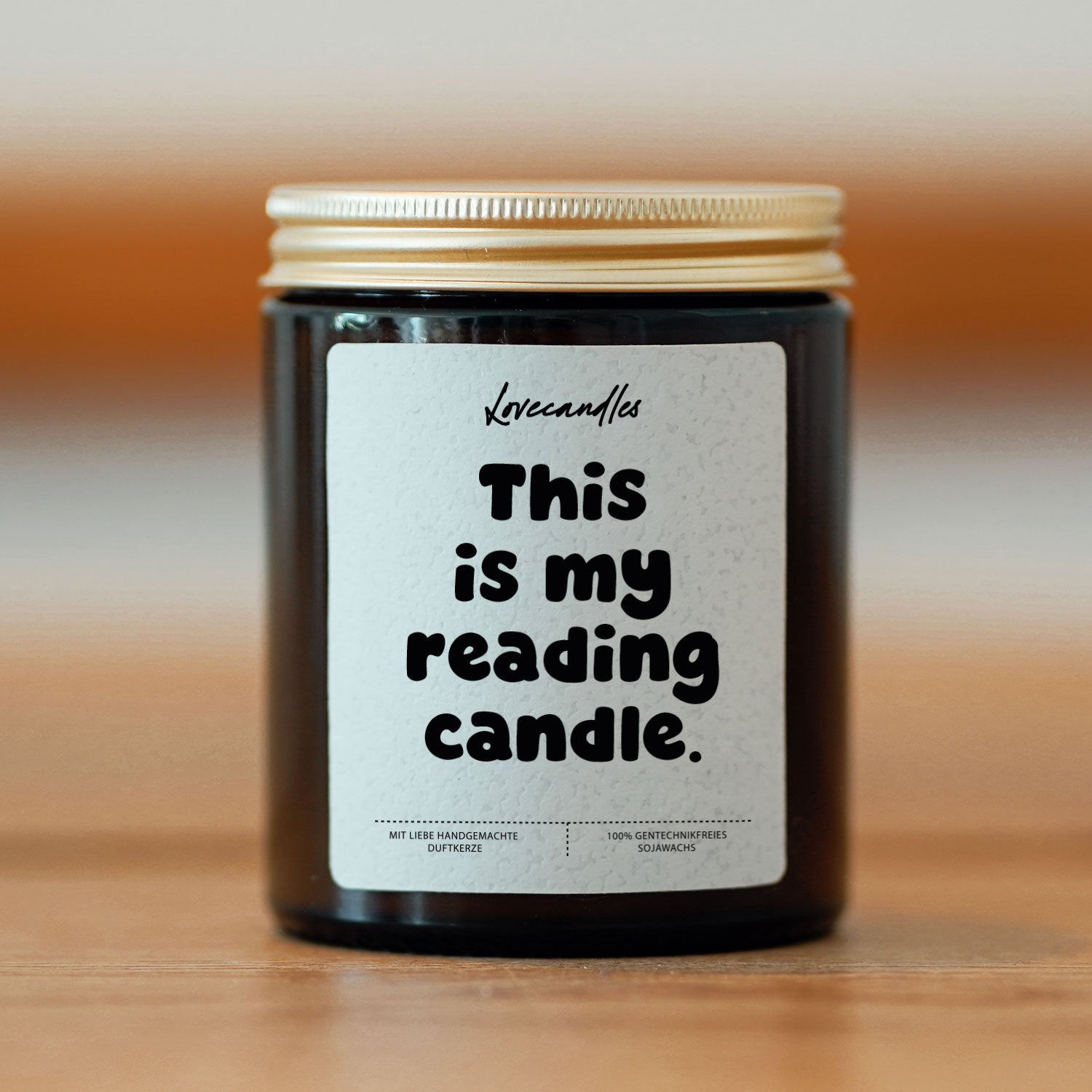 Duftkerze - This is my reading candle.