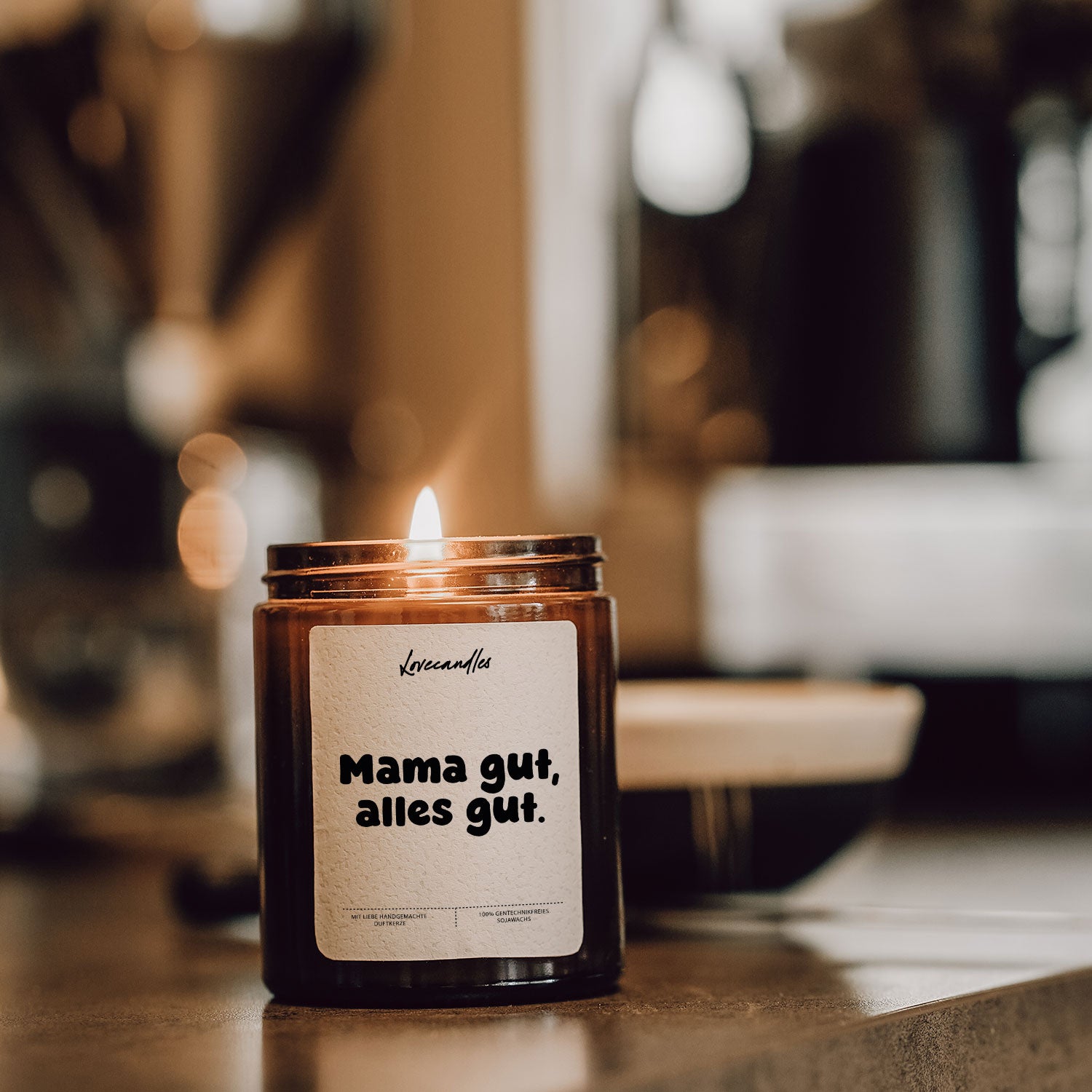 Duftkerze - Mama gut, alles gut.