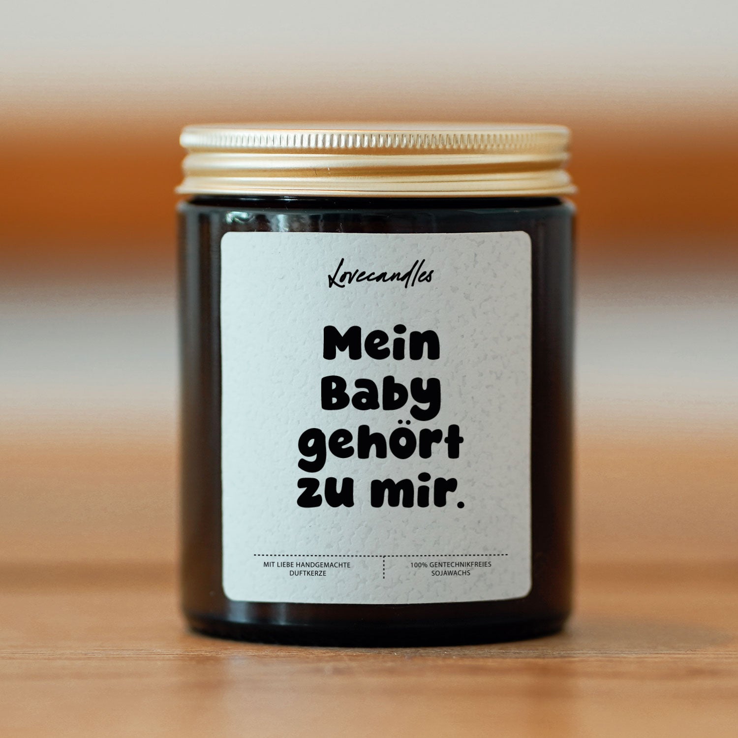Duftkerze - Mein Baby gehört zu mir.