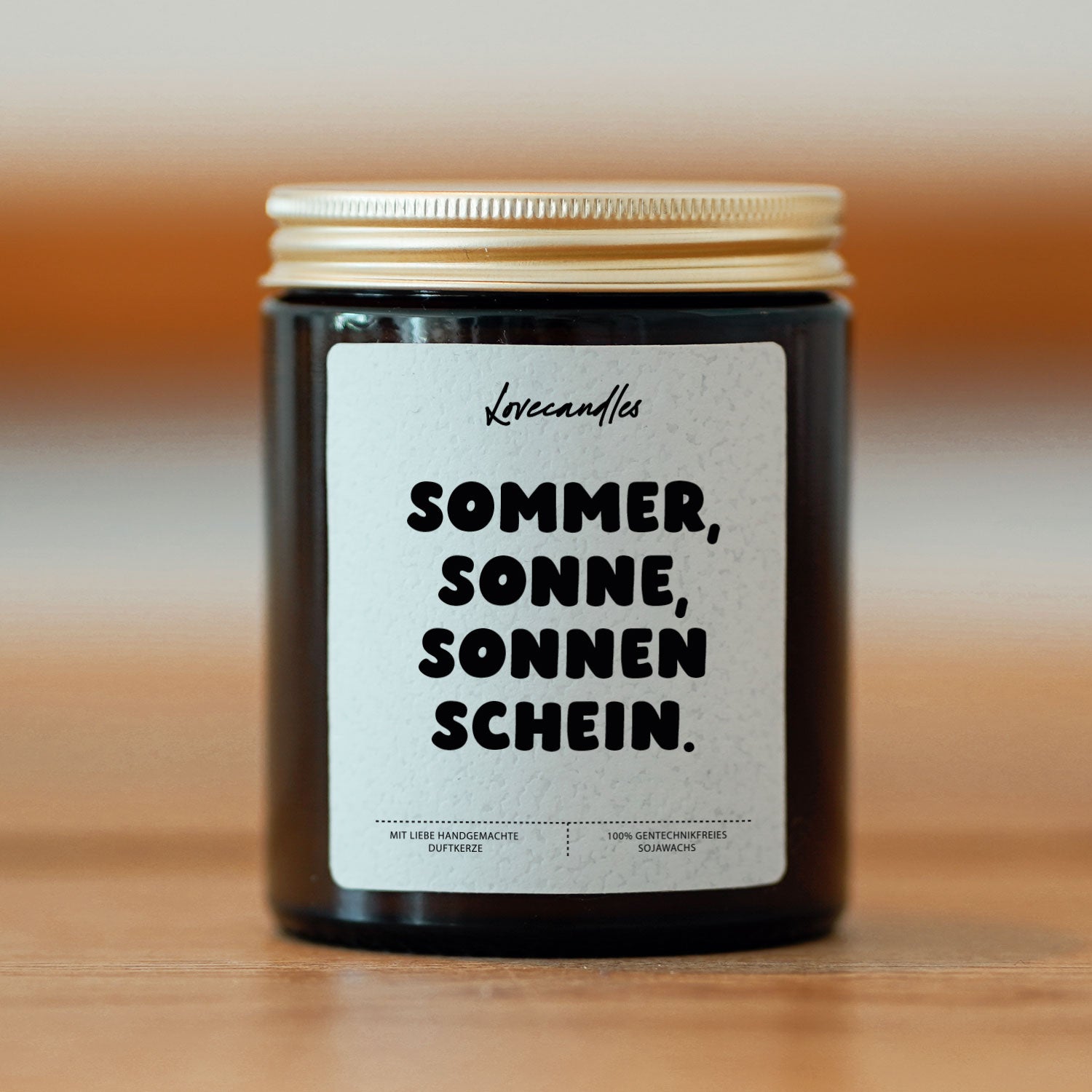 Duftkerze - Sommer, Sonne, Sonnenschein.