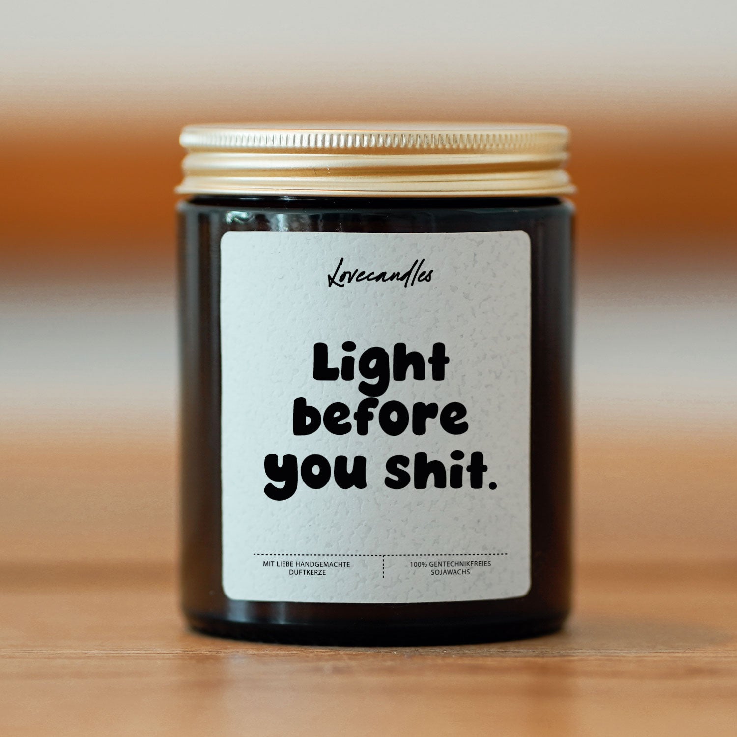 Duftkerze - Light before you shit.