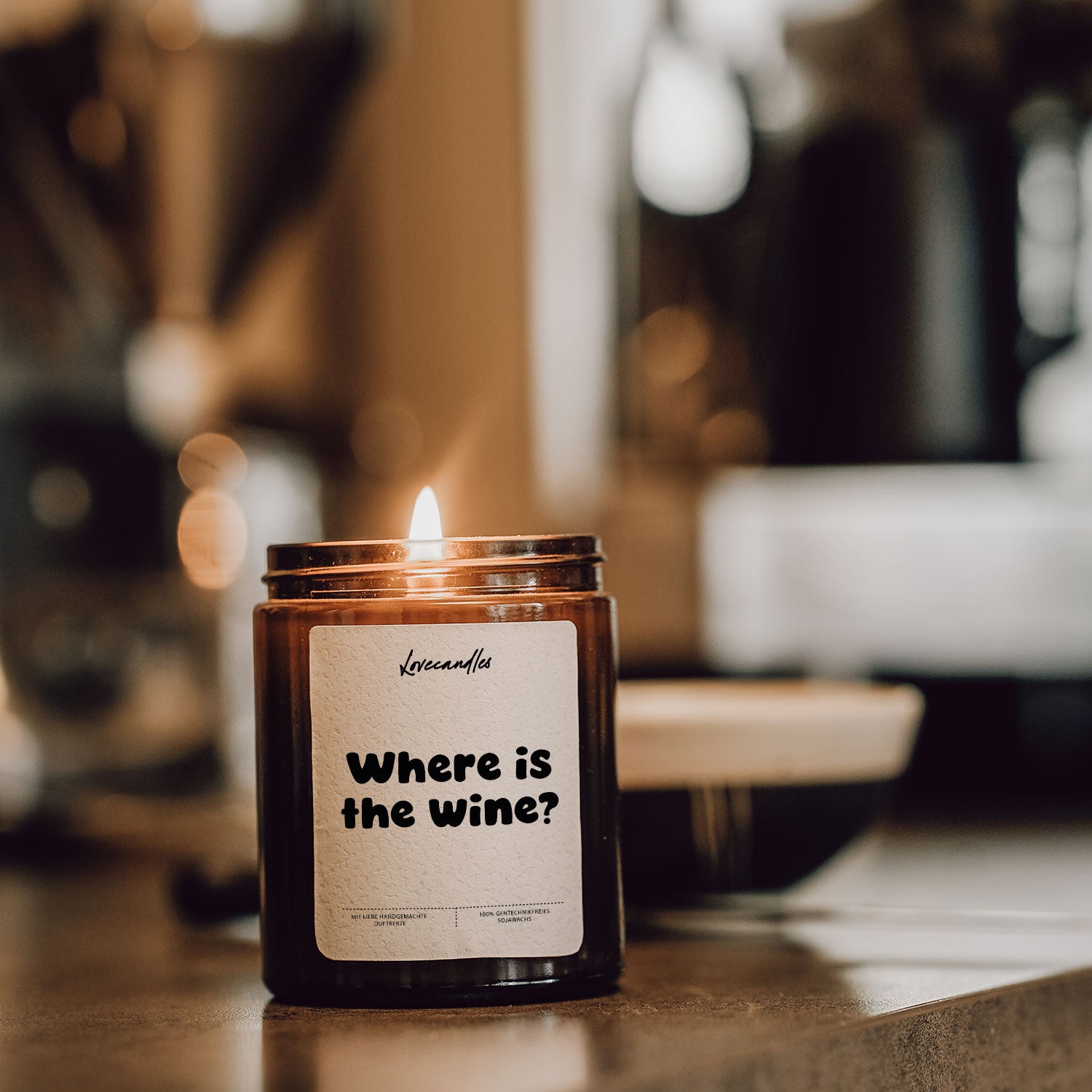 Duftkerze - Where is the wine?