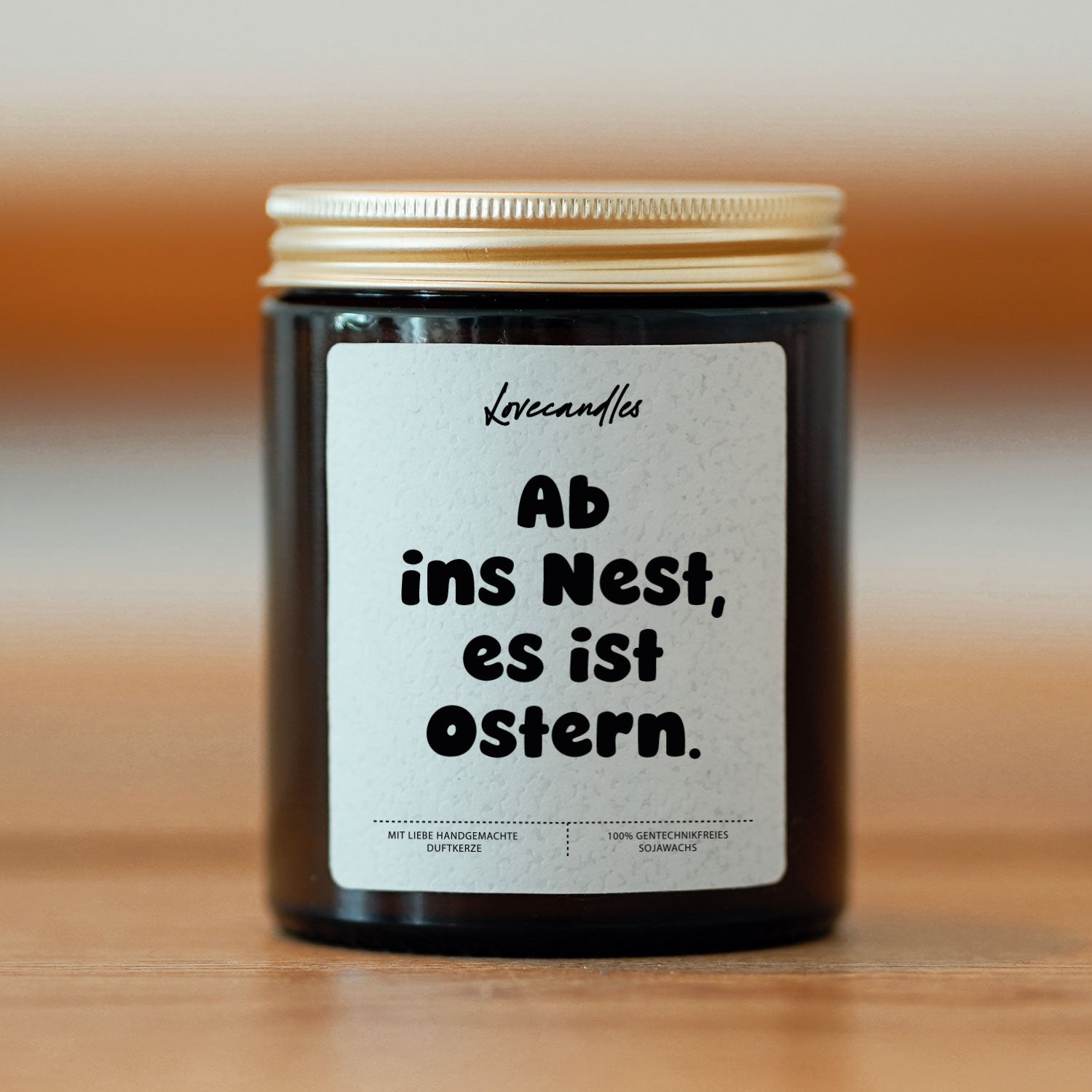 Duftkerze - Ab ins Nest, es ist Ostern