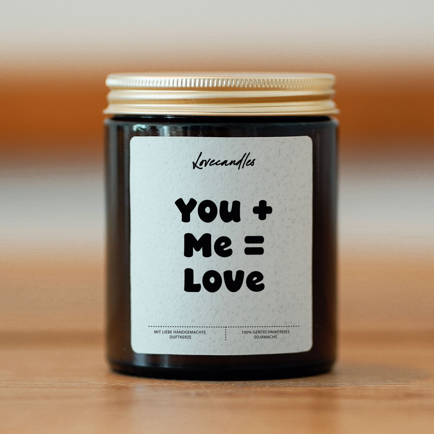 Duftkerze - You + Me = Love