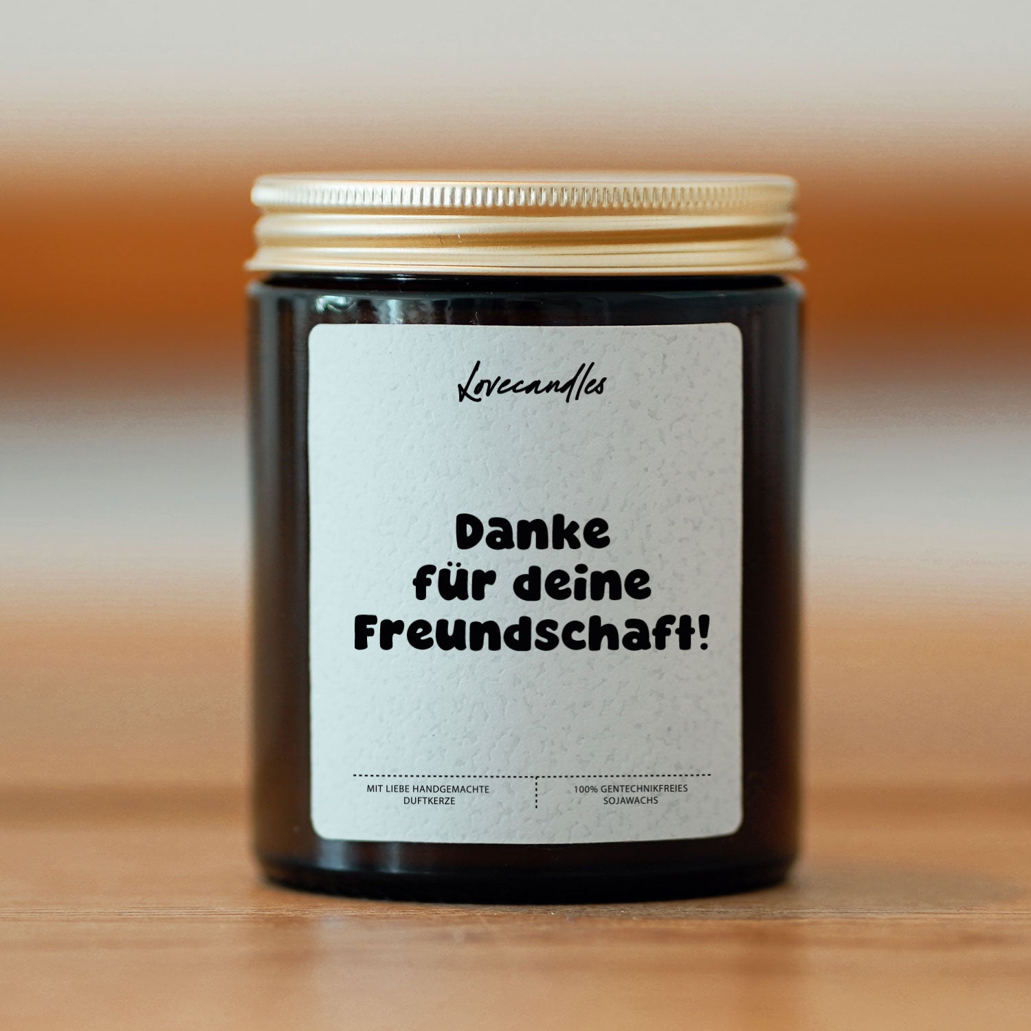 Duftkerze - Danke für deine Freundschaft!