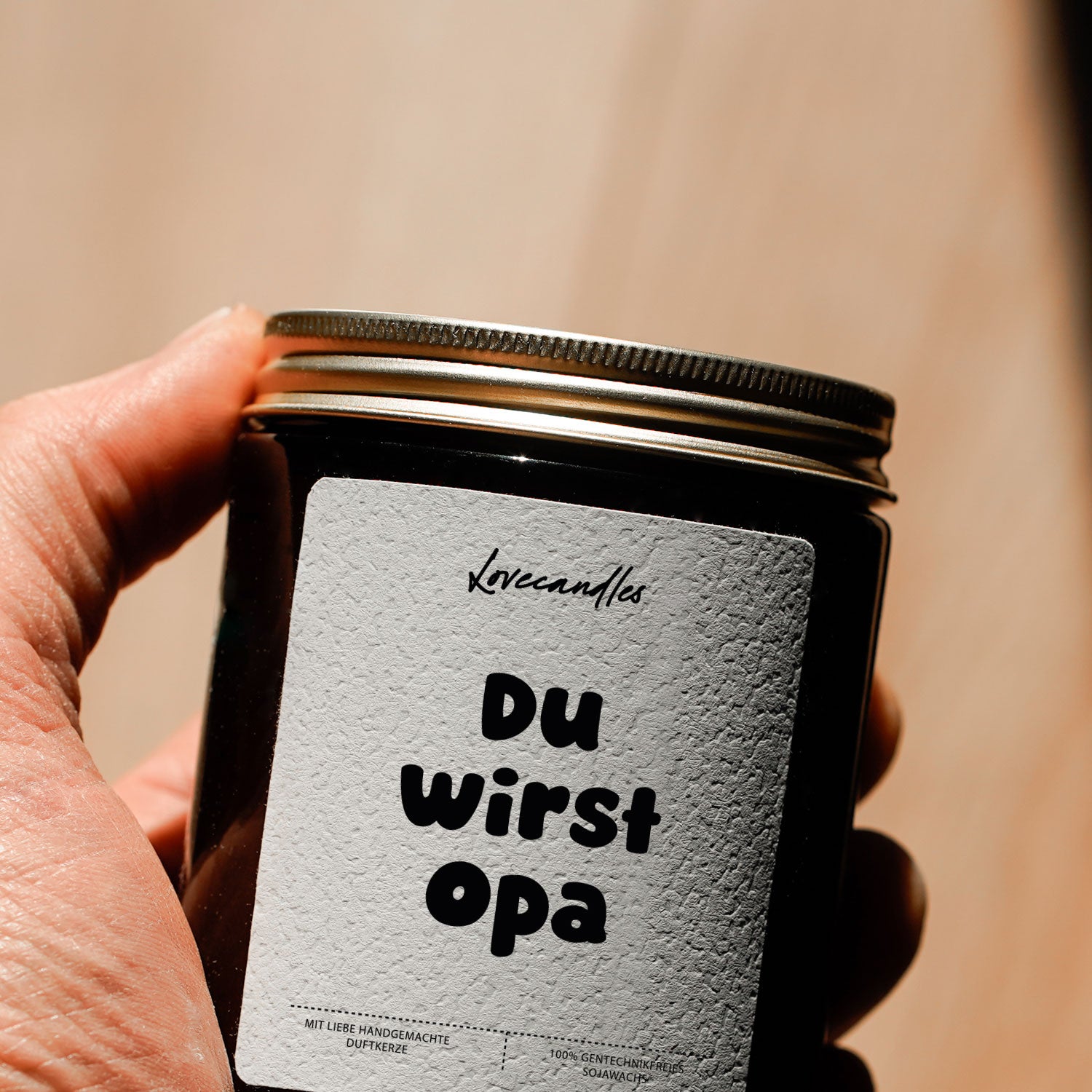Duftkerze - Du wirst Opa