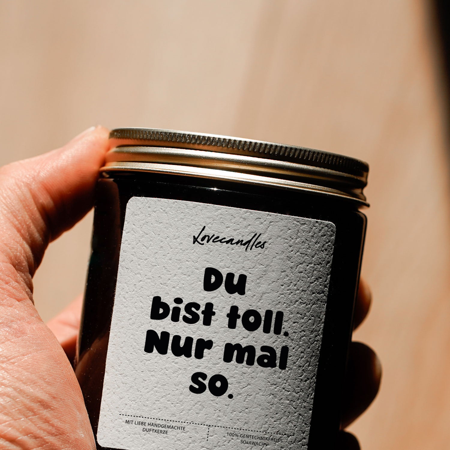 Duftkerze - Du bist toll. Nur mal so.