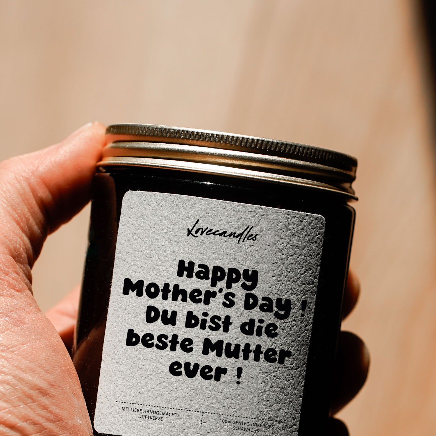 Duftkerze - Happy Mother’s Day ! Du bist die beste Mutter ever !
