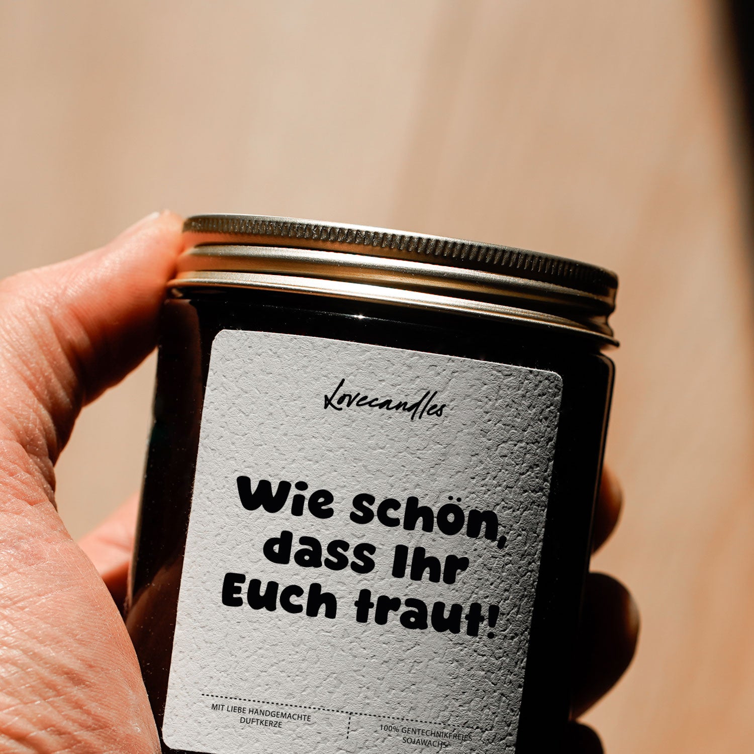 Duftkerze - Wie schön, dass Ihr Euch traut!