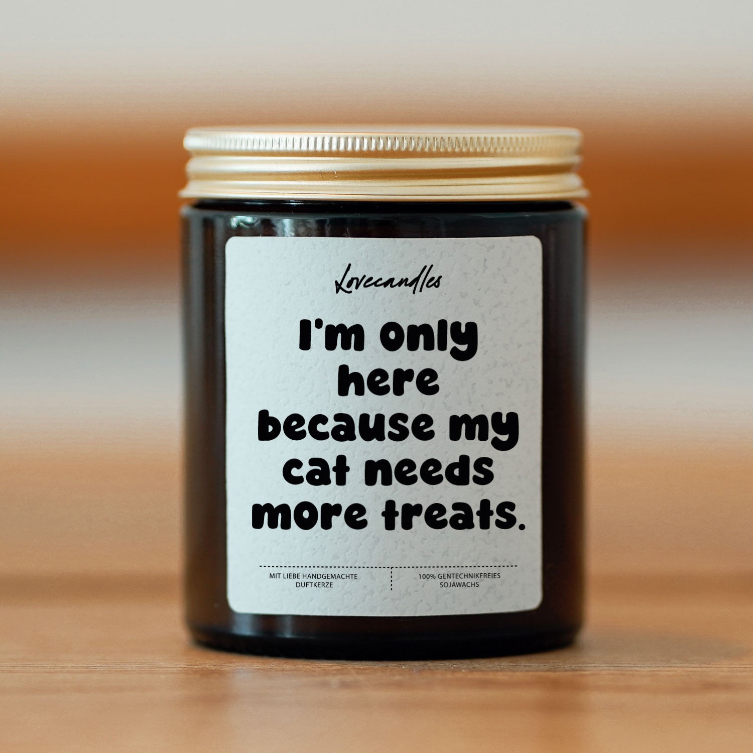 Duftkerze - I'm only here because my cat needs more treats.