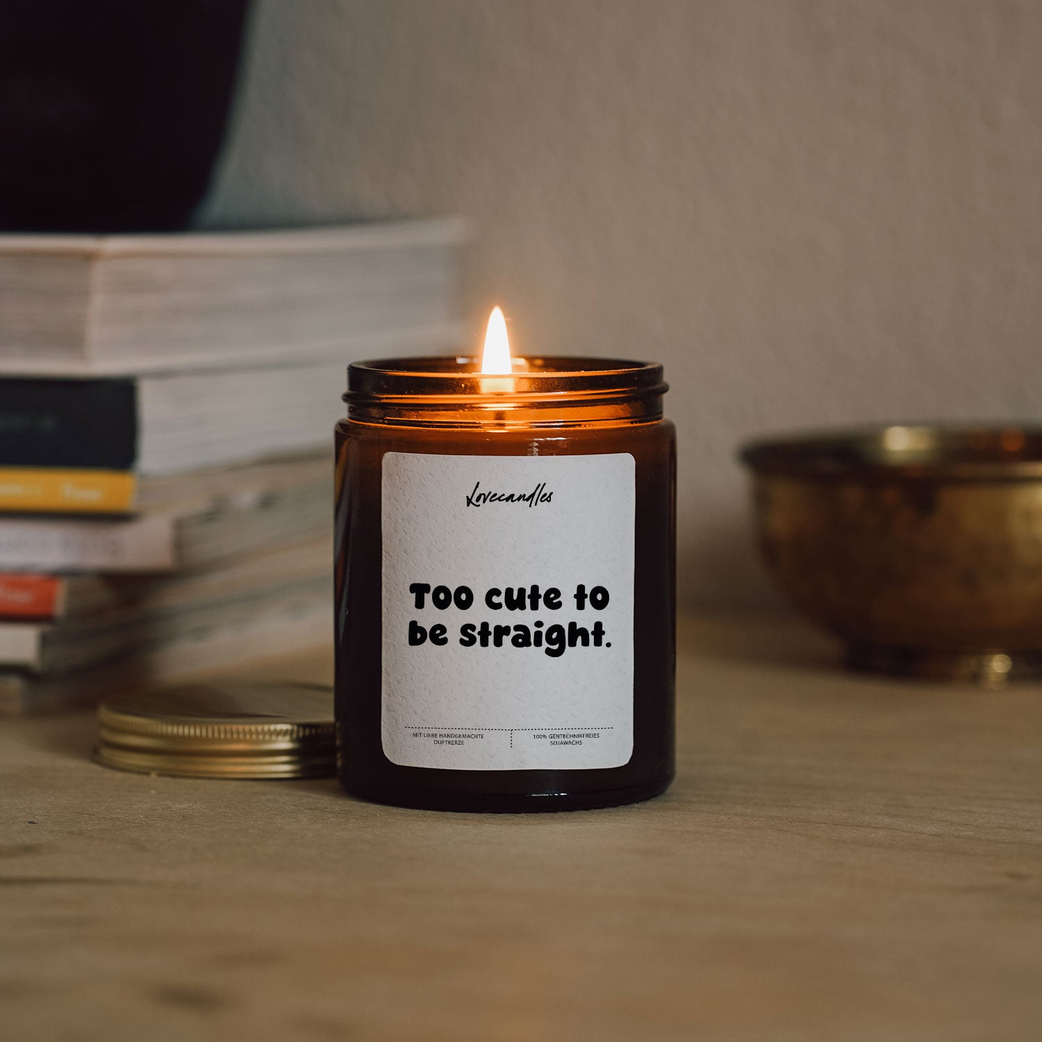 Duftkerze - Too cute to be straight.