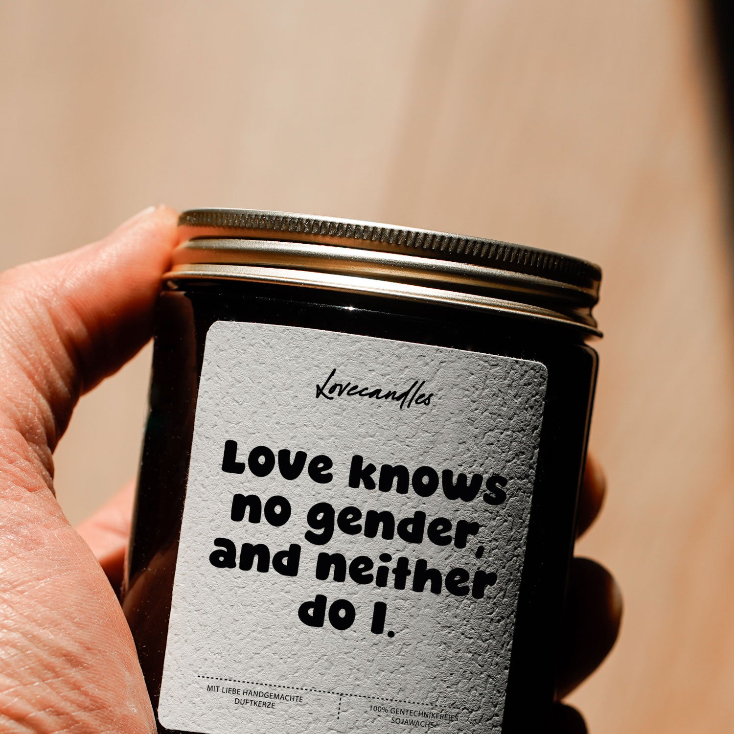Duftkerze - Love knows no gender, and neither do I.