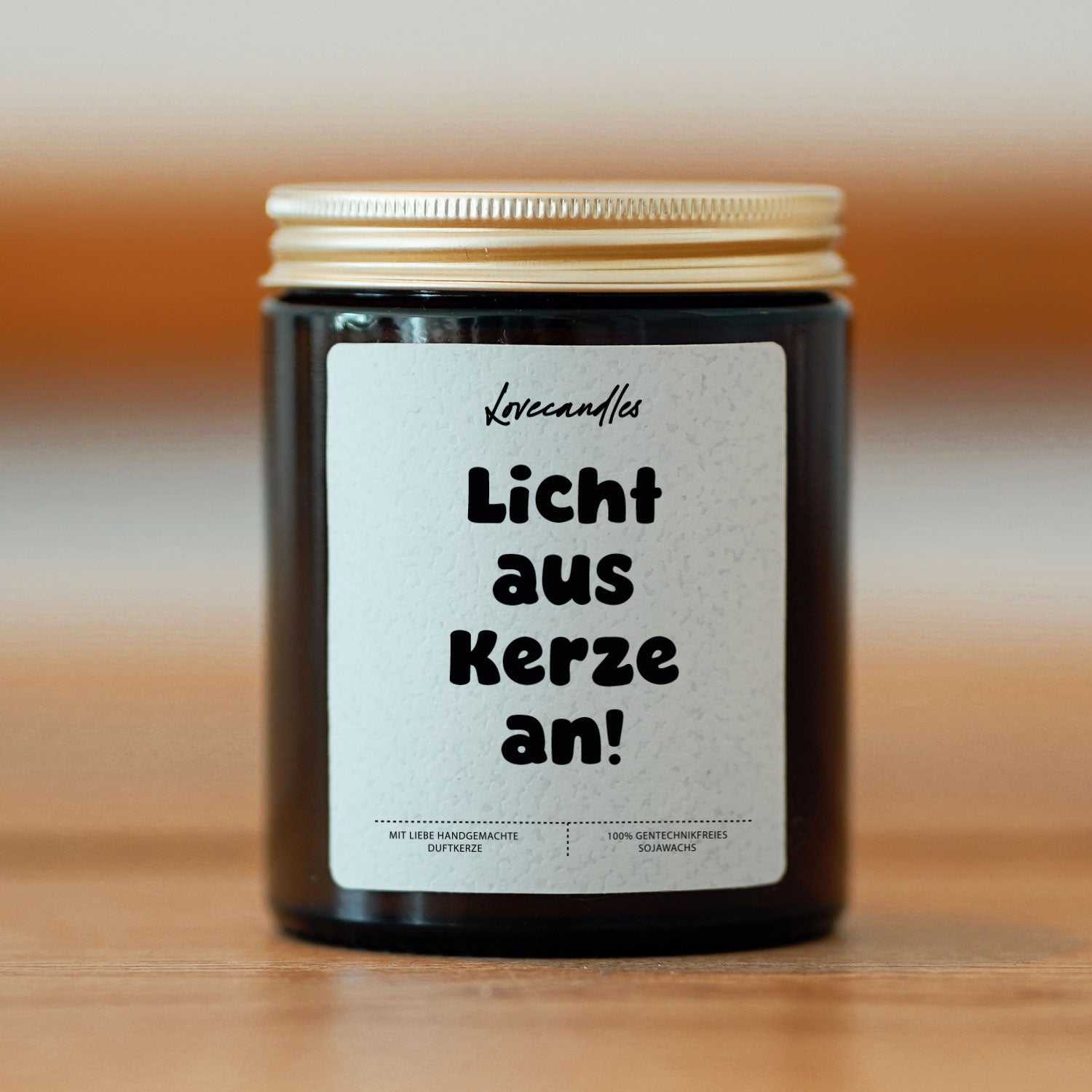 Duftkerze - Licht Aus Kerze An!