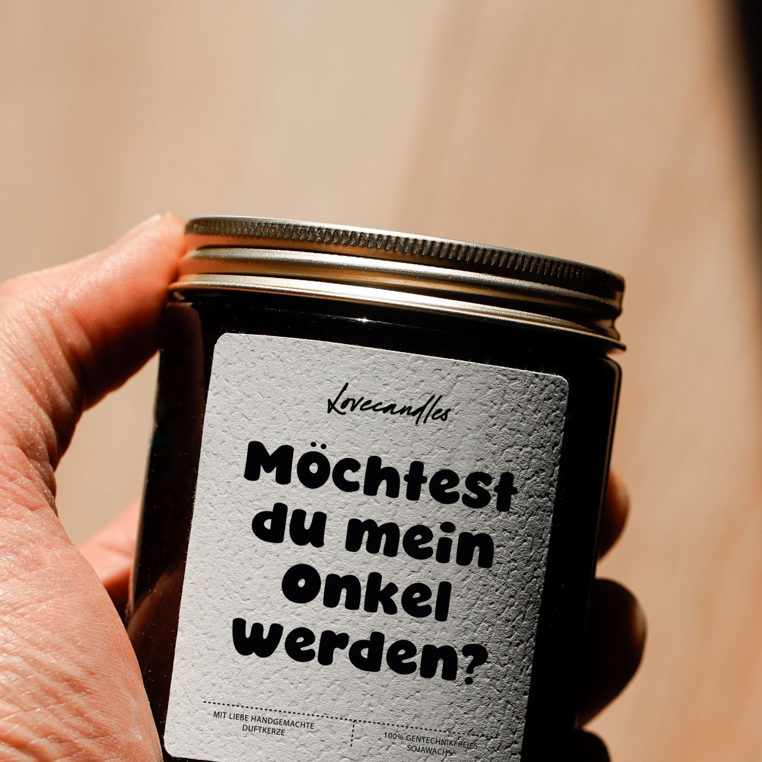 Duftkerze - Möchtest du Mein Onkel Werden?