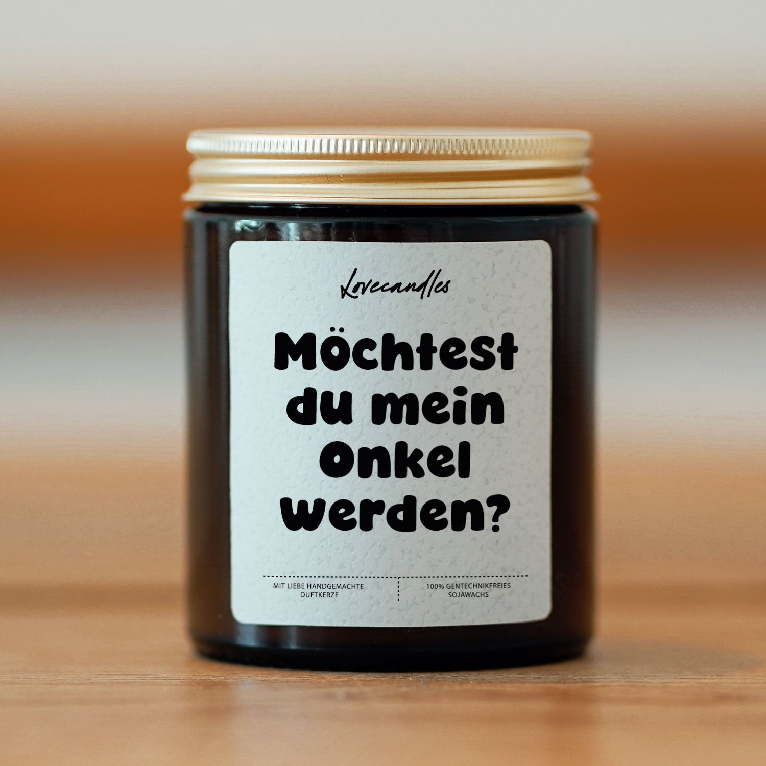 Duftkerze - Möchtest du Mein Onkel Werden?
