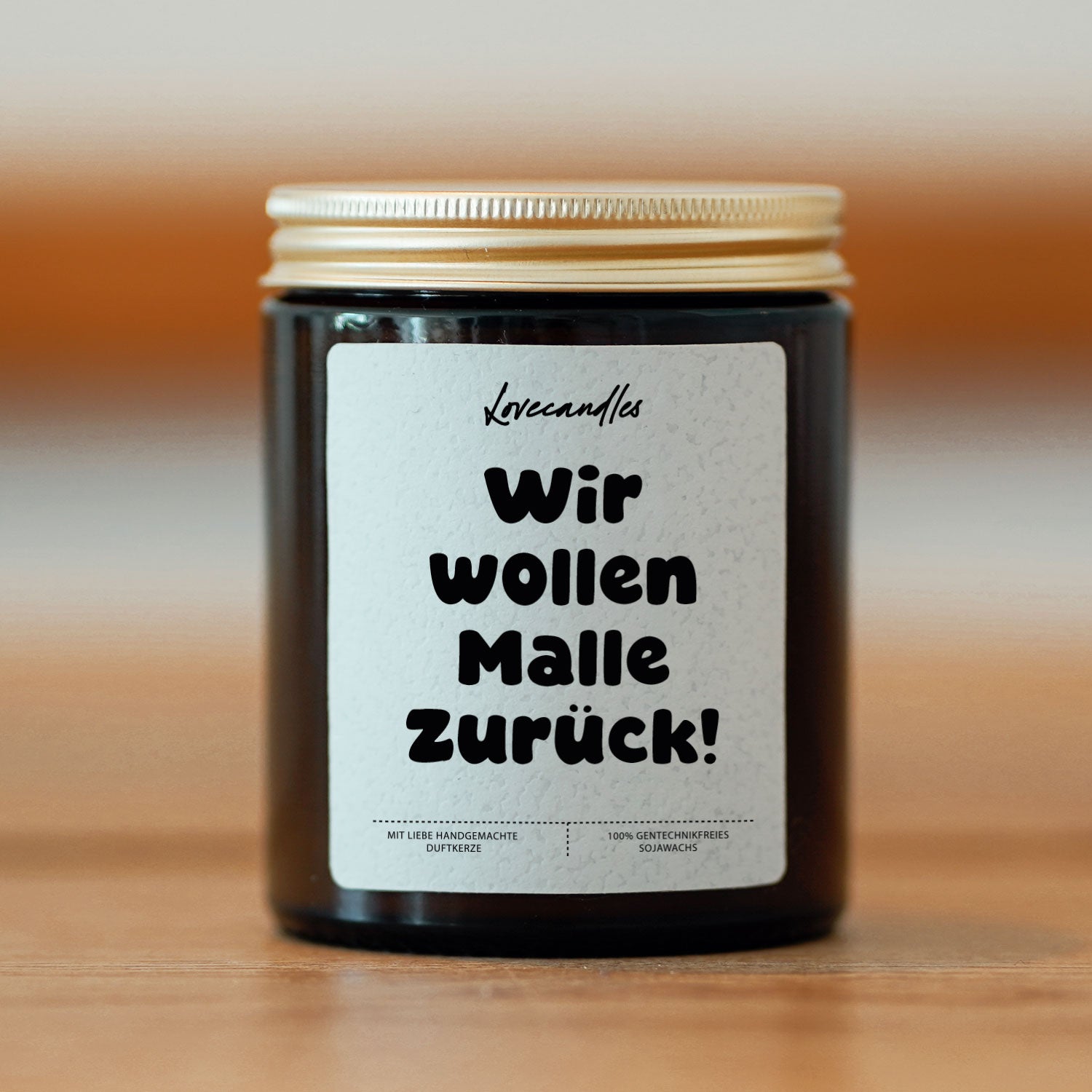 Duftkerze - Wir Wollen Malle Zurück!