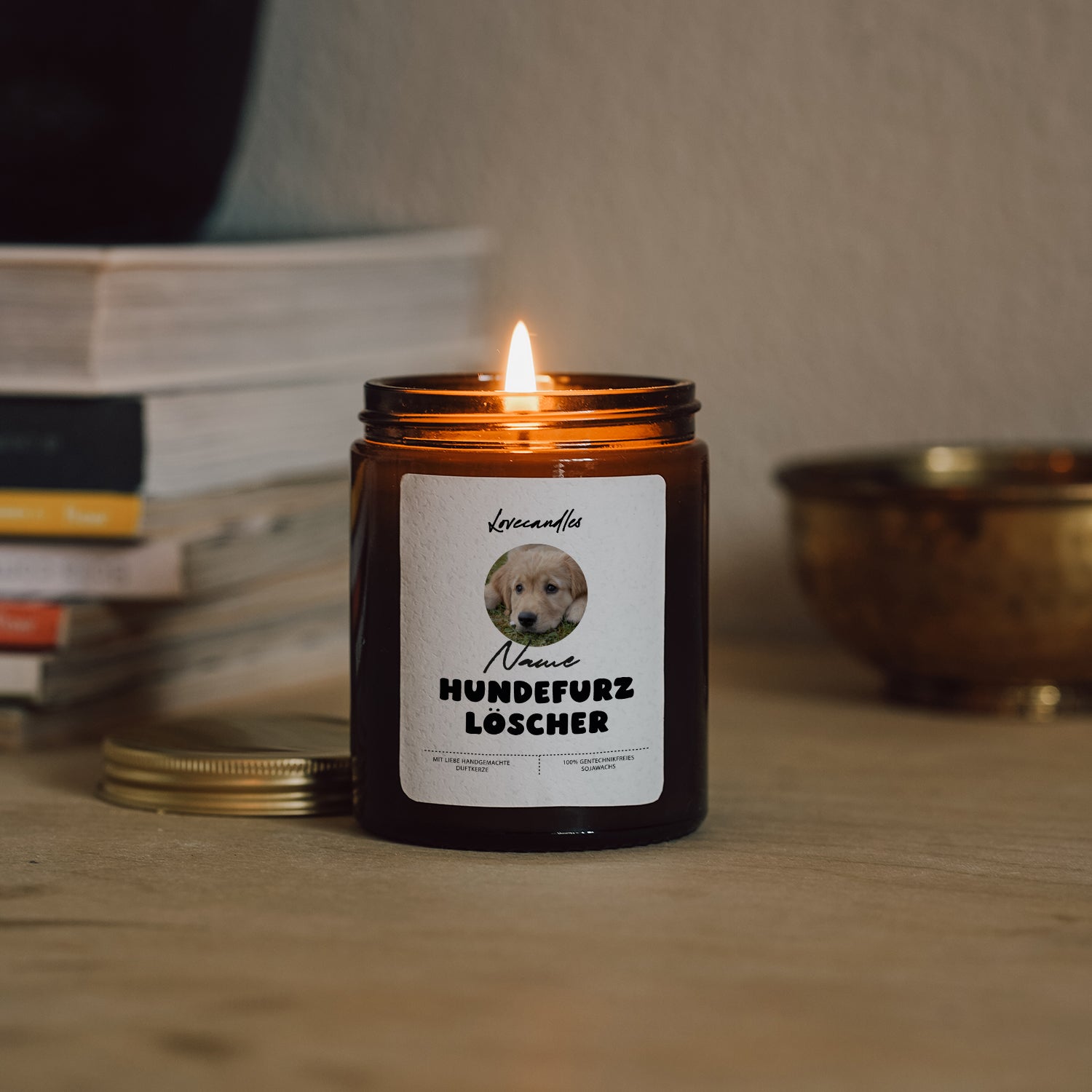 Duftkerze "Name Hundefurz Löscher" #6