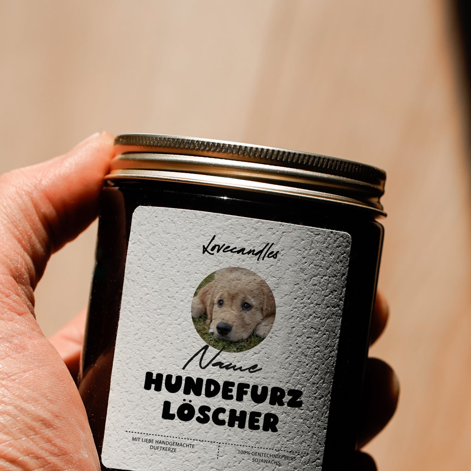 Duftkerze "Name Hundefurz Löscher" #6