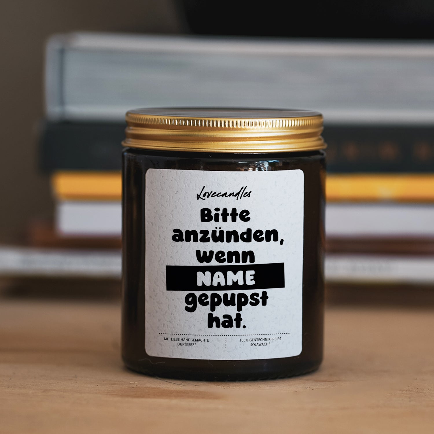 Duftkerze "Bitte anzünden, wenn ..." #4