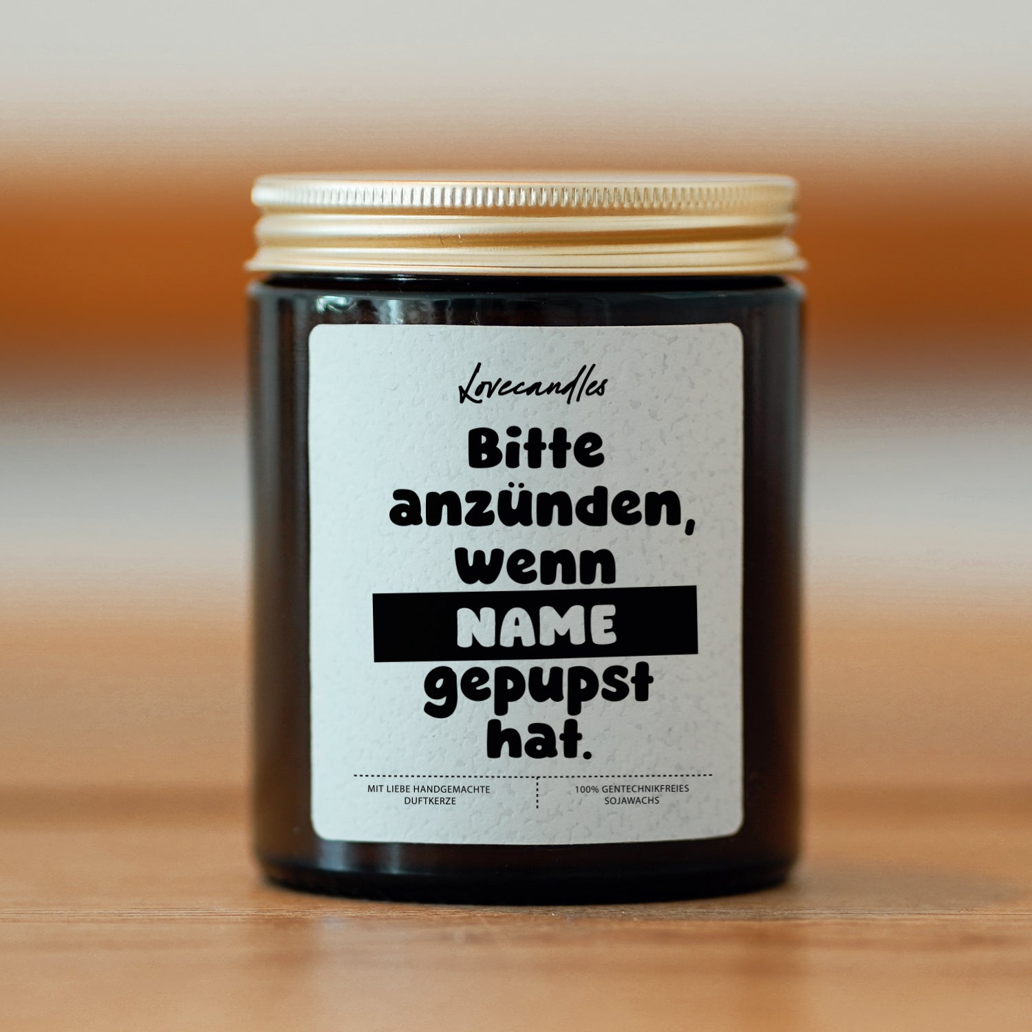 Duftkerze "Bitte anzünden, wenn ..." #4
